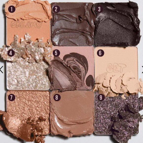 HUDA BEAUTY Creamy Neutral Brown Obsessions Eyeshadow Palette NEW ☆FREE GIFT☆ - Picture 2 of 2